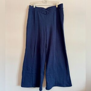 Grayson Threads navy wide legs pants L